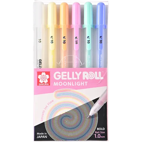 Sakura Gelly Roll Pink & Purple Assorted 6pc Set