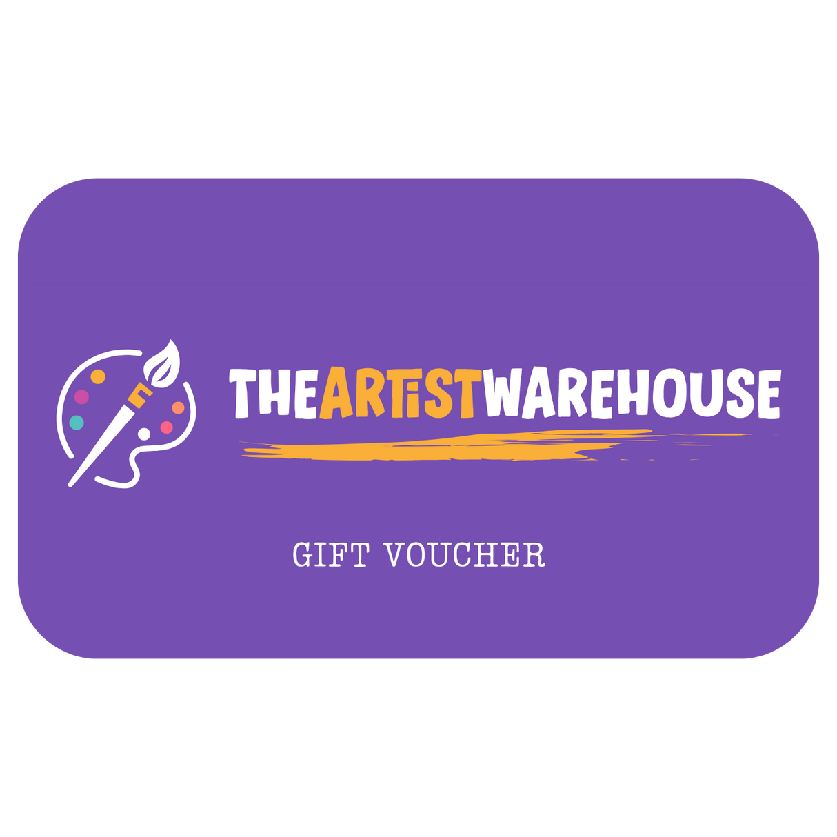 The Artist Warehouse Gift Voucher