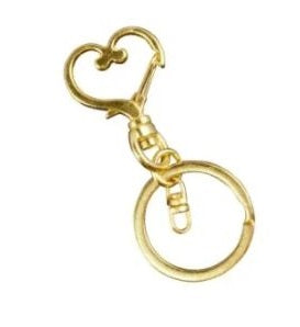 Gold & Silver Keyrings