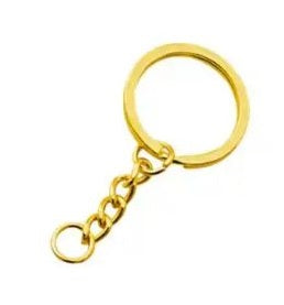 Gold & Silver Keyrings