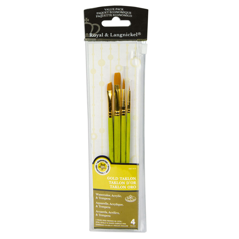 Golden Taklon Brush Set 9123