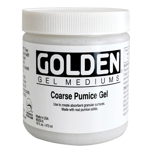 Golden Coarse Pumice Gel