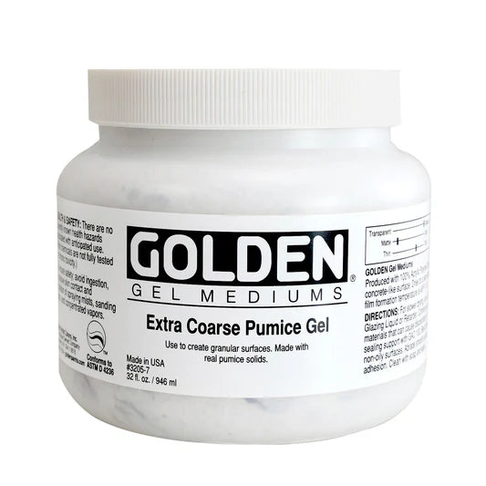 Golden Extra Coarse Pumice Gel