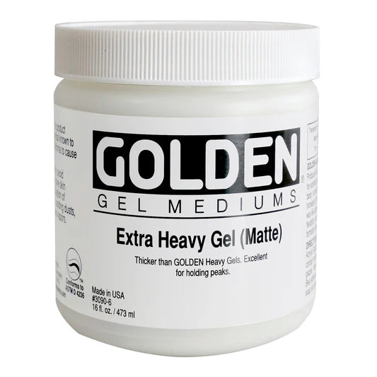 Golden Extra Heavy Matte Gel
