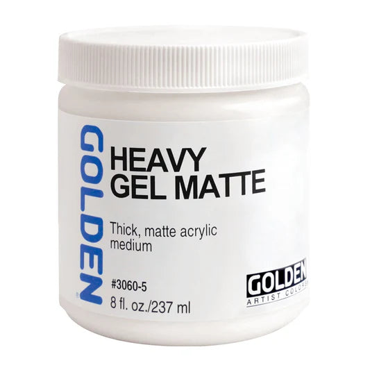 Golden Heavy Matte Gel