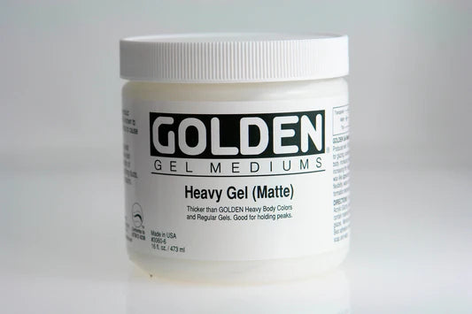 Golden Heavy Matte Gel
