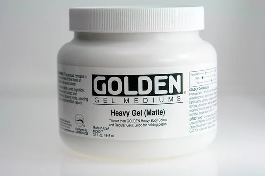 Golden Heavy Matte Gel