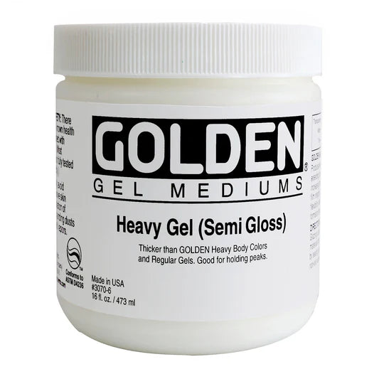 Golden Heavy Semi-Gloss Gel