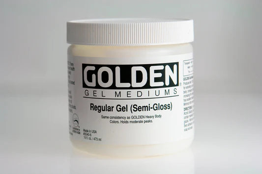 Golden Regular Semi-Gloss Gel