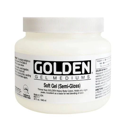 Golden Soft Semi-Gloss Gel
