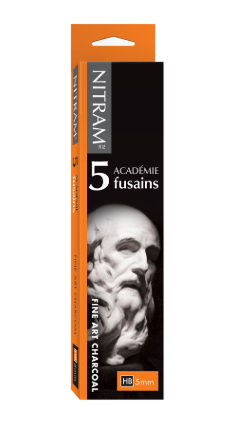 Nitram Académie Fusains Charcoals
