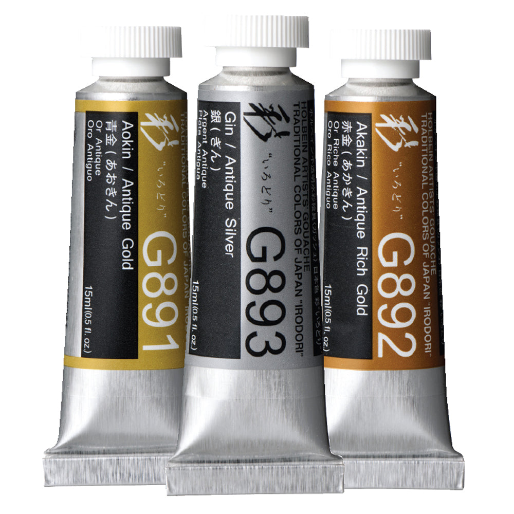 Holbein Irodori Artists' Gouache 15ml Tubes