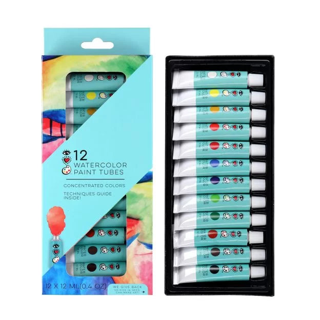 I Heart Art Watercolour Paint Tubes Set