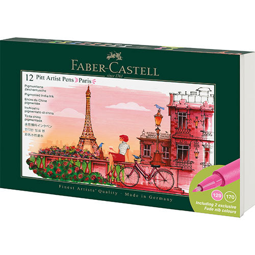 Faber-Castell Pitt Artist Pen Set Paris