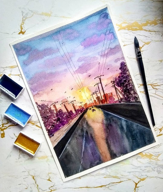 Kuretake Gansai Tambi - 24 pan watercolour pigment paint set