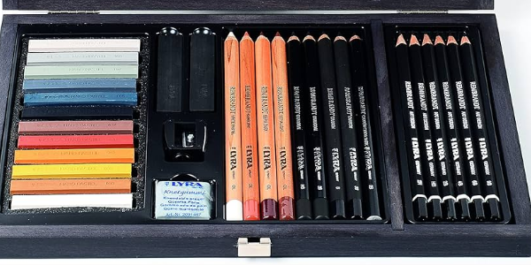 LYRA Rembrandt Drawing Set 31 pieces in Wooden Box