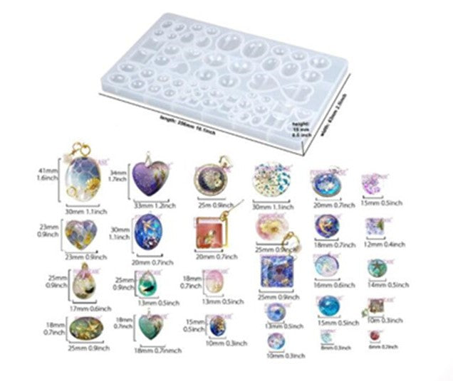 MAD Large Cabochon Gem Mold #073