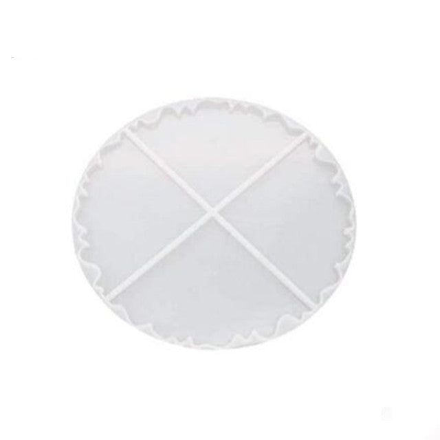 MAD Large Round Coaster Mold #041