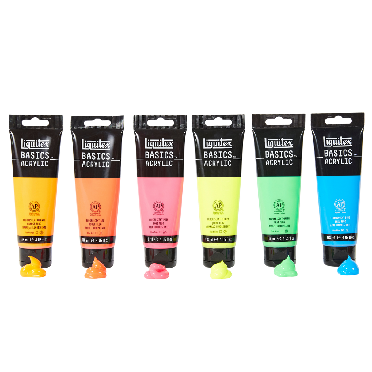 Liquitex Basics Acrylic Paint 118ml Tubes