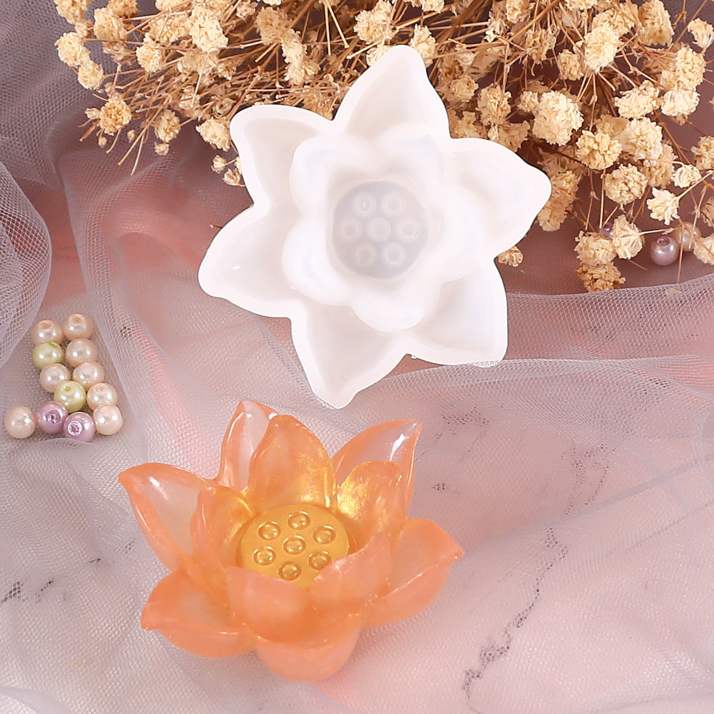 MAD 3D Lotus Flower Mould #136