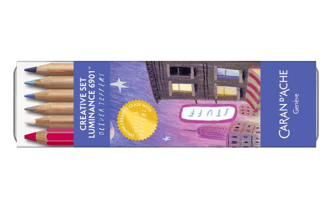 Caran d'Ache Luminance Creative Set - Oliver Jeffers 10 Piece