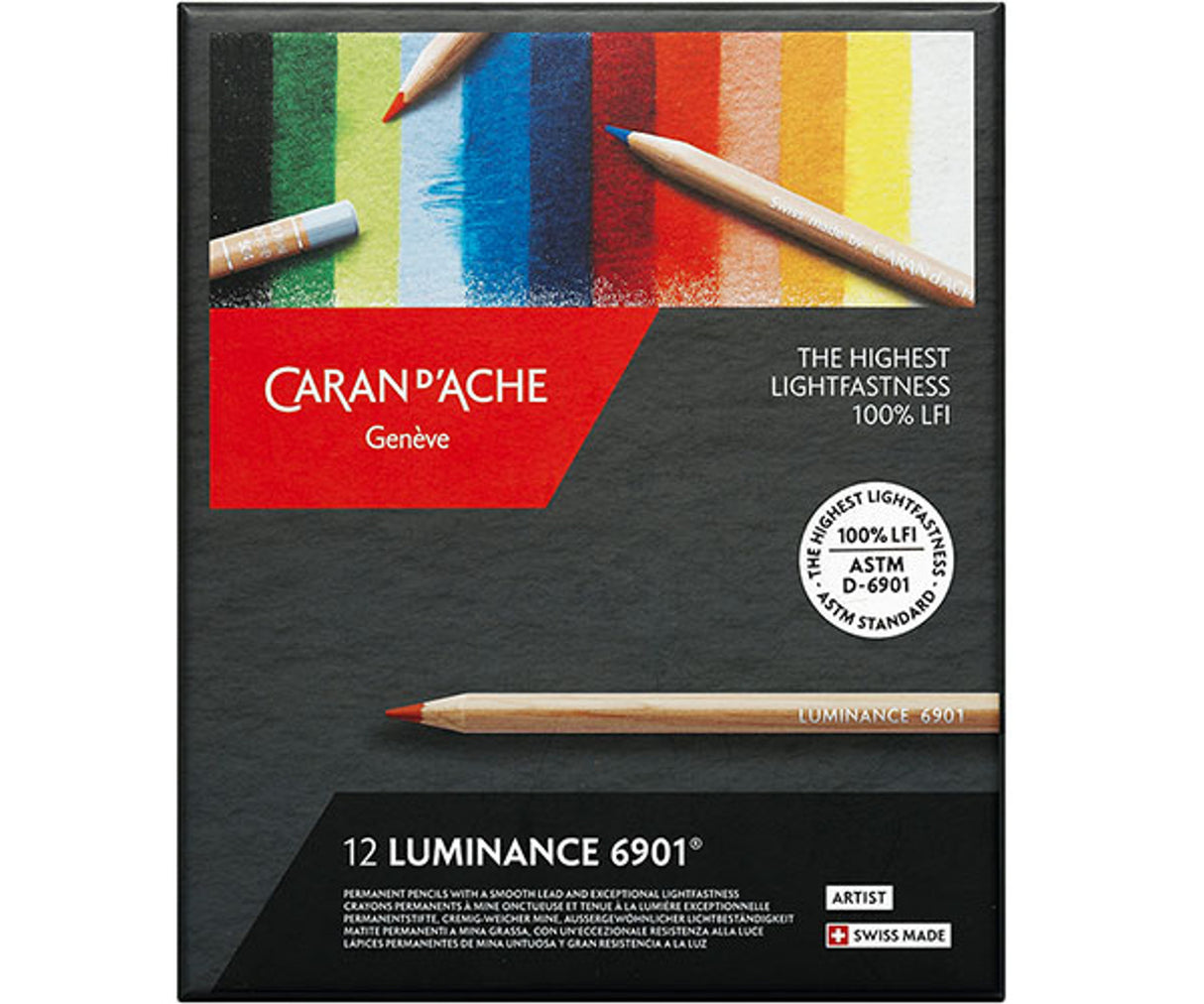 Caran d'Ache Luminance Set of 12 (6901-712)