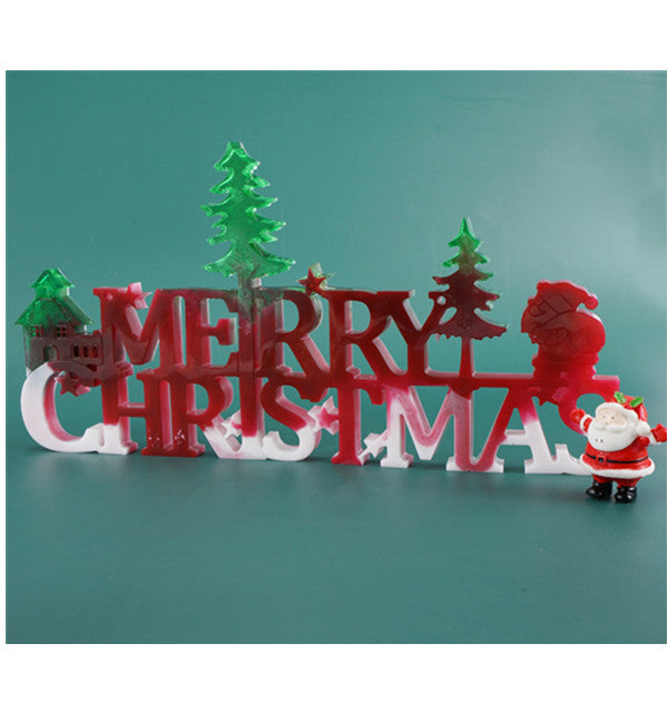 MAD Merry Christmas Sign Mold (V2) #081