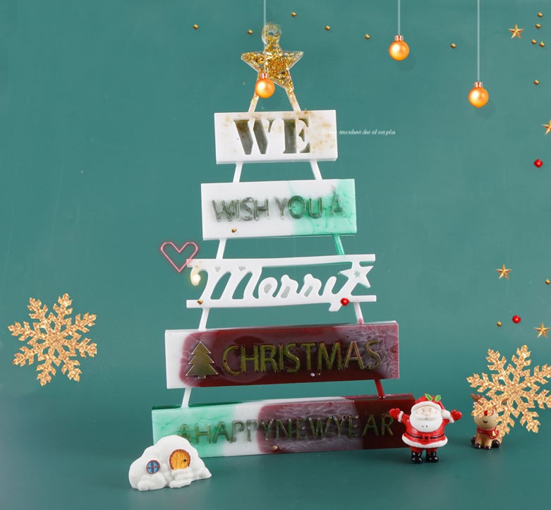 MAD Merry Christmas Tree Mold #079