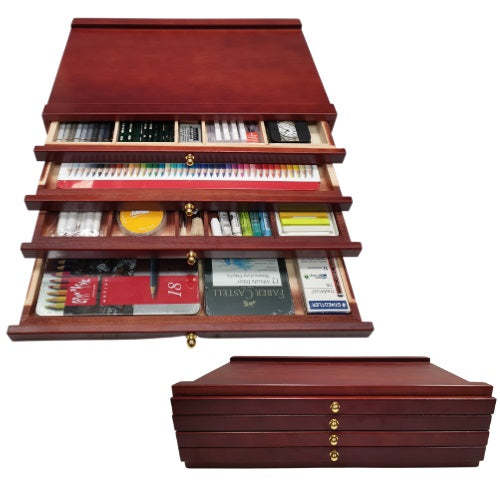 Pencil Box 4 Drawer