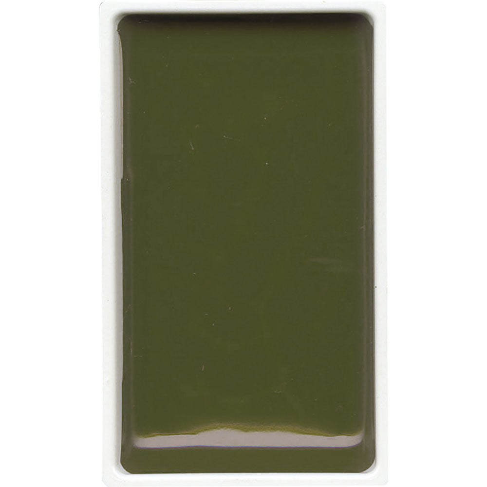 Kuretake Gansai Tambi Individual Pans - Color - 504 Green Gray