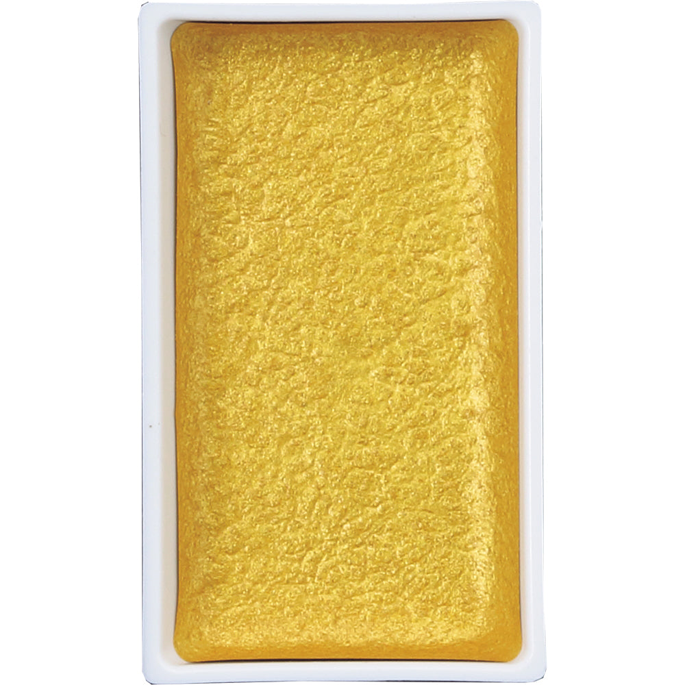 Kuretake Gansai Tambi Individual Pans - Color - 901 Metallic Blue Gold