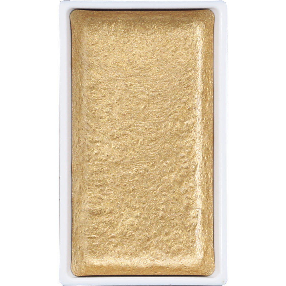 Kuretake Gansai Tambi Individual Pans - Color - 904 Metallic Champagne Gold