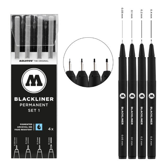 Molotow Blackliner Sets
