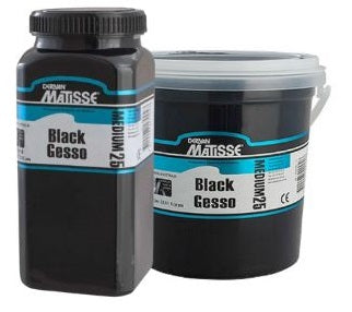 Matisse Black Gesso MM25