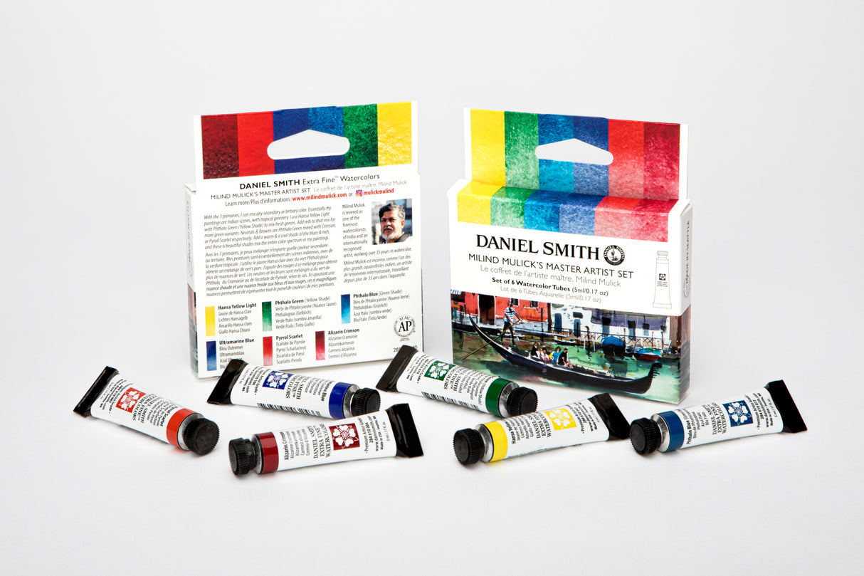 Daniel Smith - Milind Mulicks Master Artist Set 6x5ml Tubes