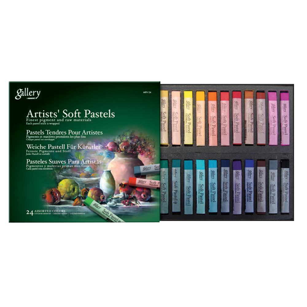 Mungyo Gallery Artist' Soft Pastels Set 24 Assorted