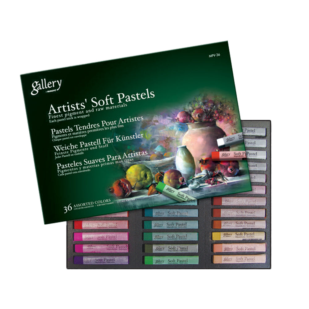 Mungyo Gallery Artist' Soft Pastels Set 36 Assorted