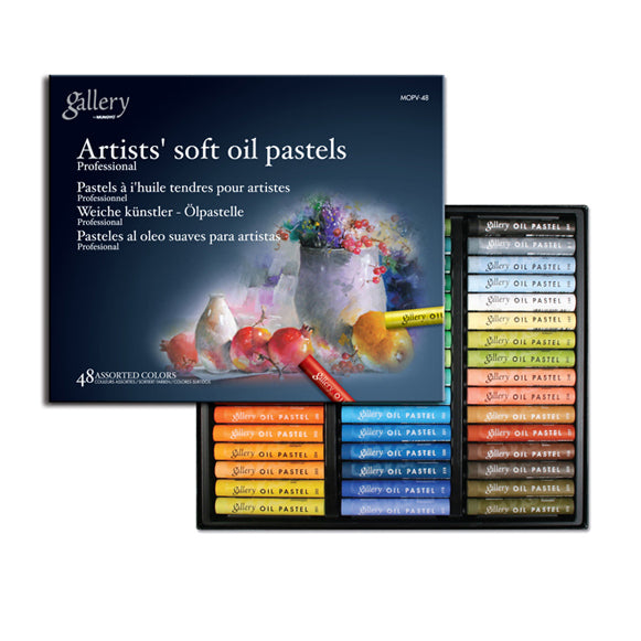 Mungyo Gallery Artist' Soft Oil Pastels Set 48