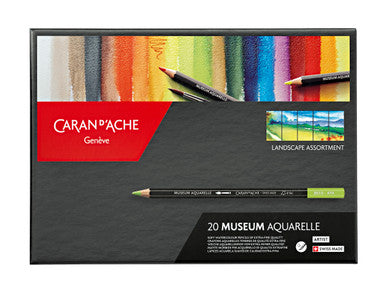 Caran d'Ache Museum Aquarelle Set of 20 - Landscape