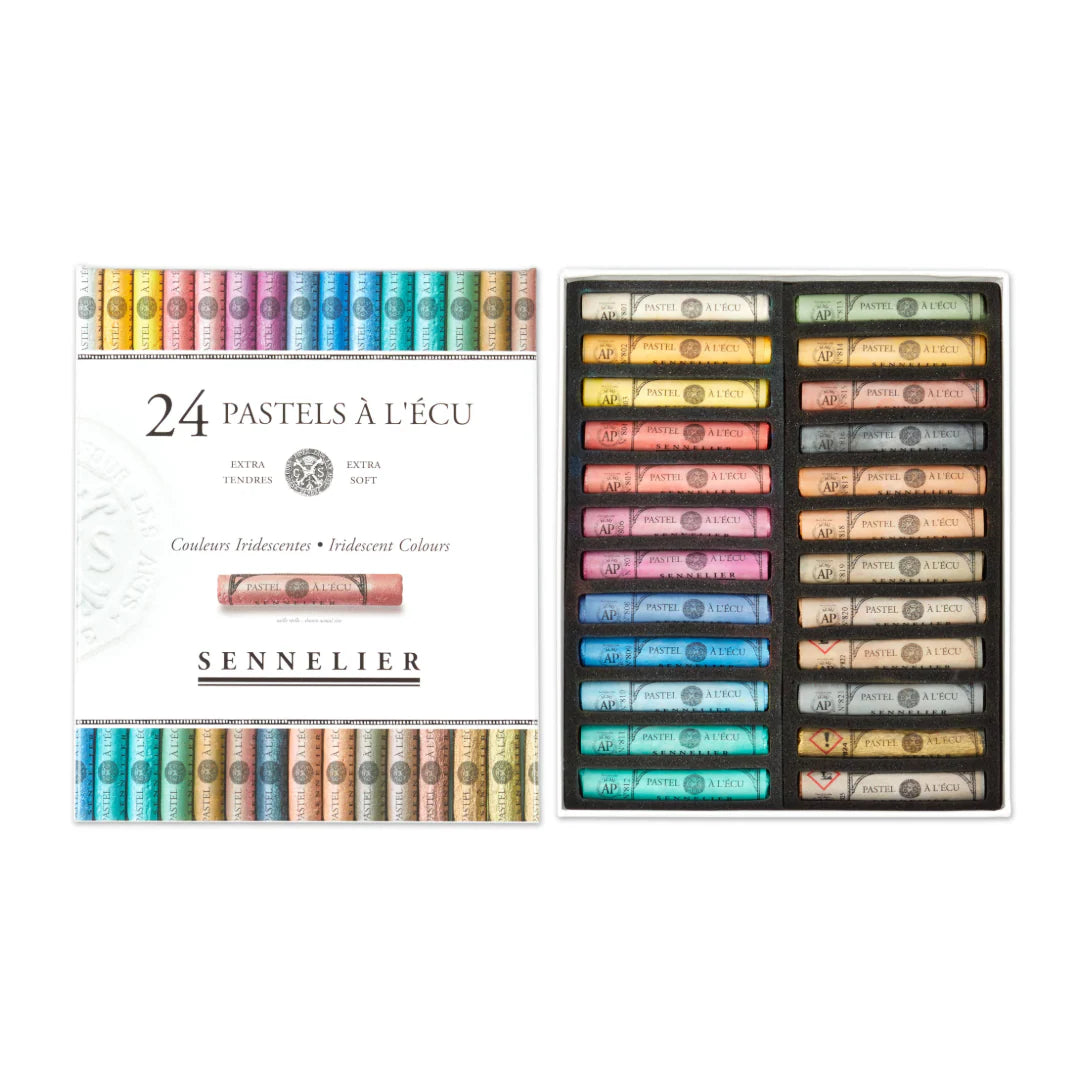 Sennelier Iridescent Soft Pastels Set of 24