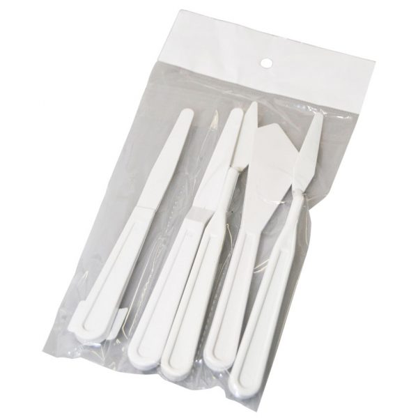 NAM plastic palette knife set of 5
