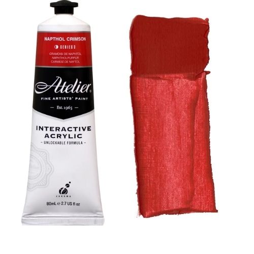 Atelier Interactive Acrylic Paints 80ml Tubes