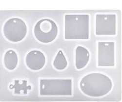 MAD Necklace Pendant 12Pcs Molds #028
