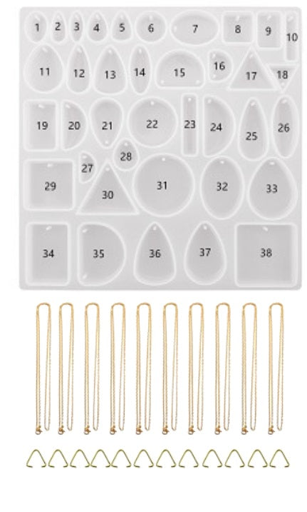 Necklace Pendant Mould Kit