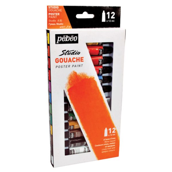 PÉBÉO POSTER COLOUR GOUACHE SET