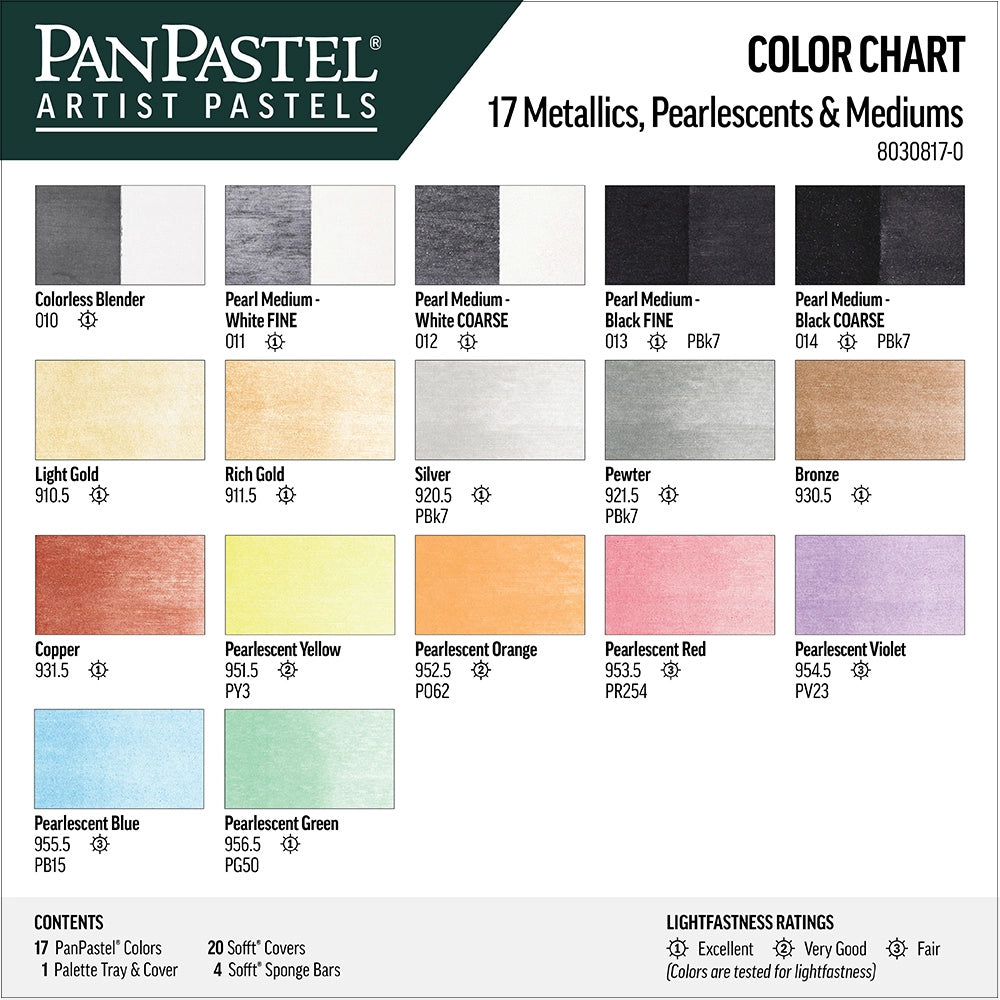 PanPastel 17 Colour Set