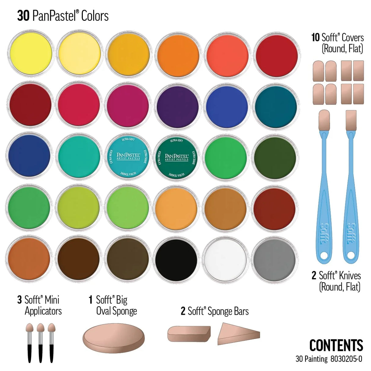 PanPastel 30 Colour Set – Painting Pure Colours
