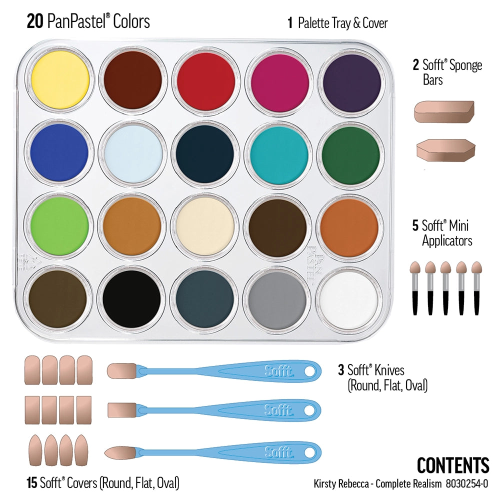 PanPastel Kirsty Rebecca General Realism 20 Colour Set