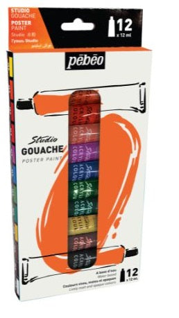 Pebeo Studio Gouache Poster Set