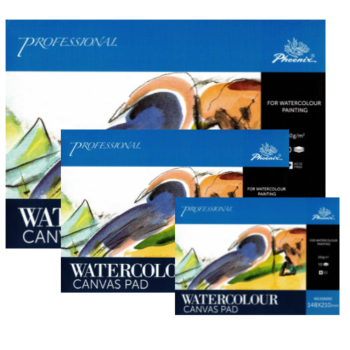 Phoenix Watercolour Canvas Pads